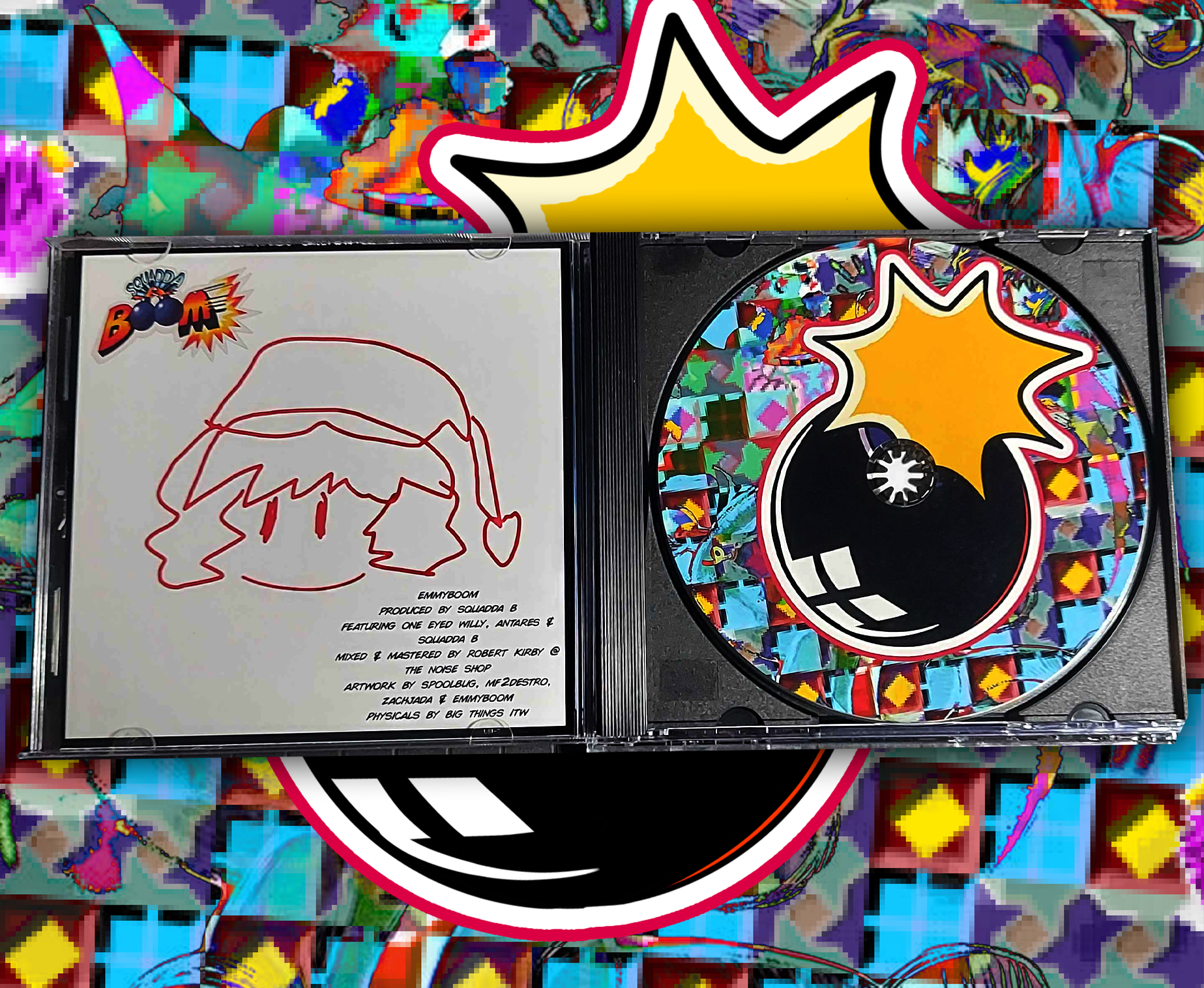 emmyBOOM x Squadda B - SQUADDABOOM (CD)