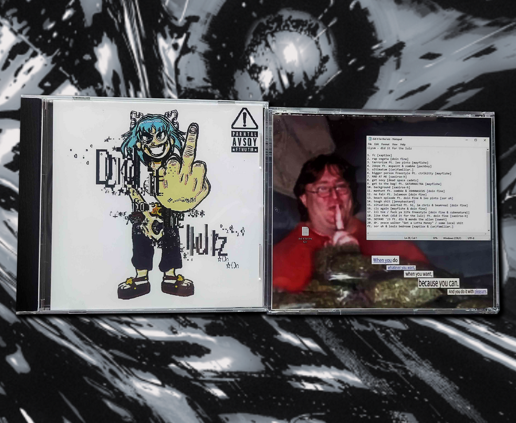 ilysm - did it for the lulz (CD)