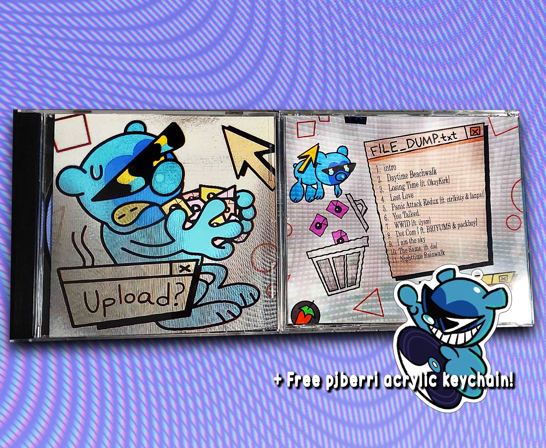 pjberri - File Dump ( + acrylic keychain )